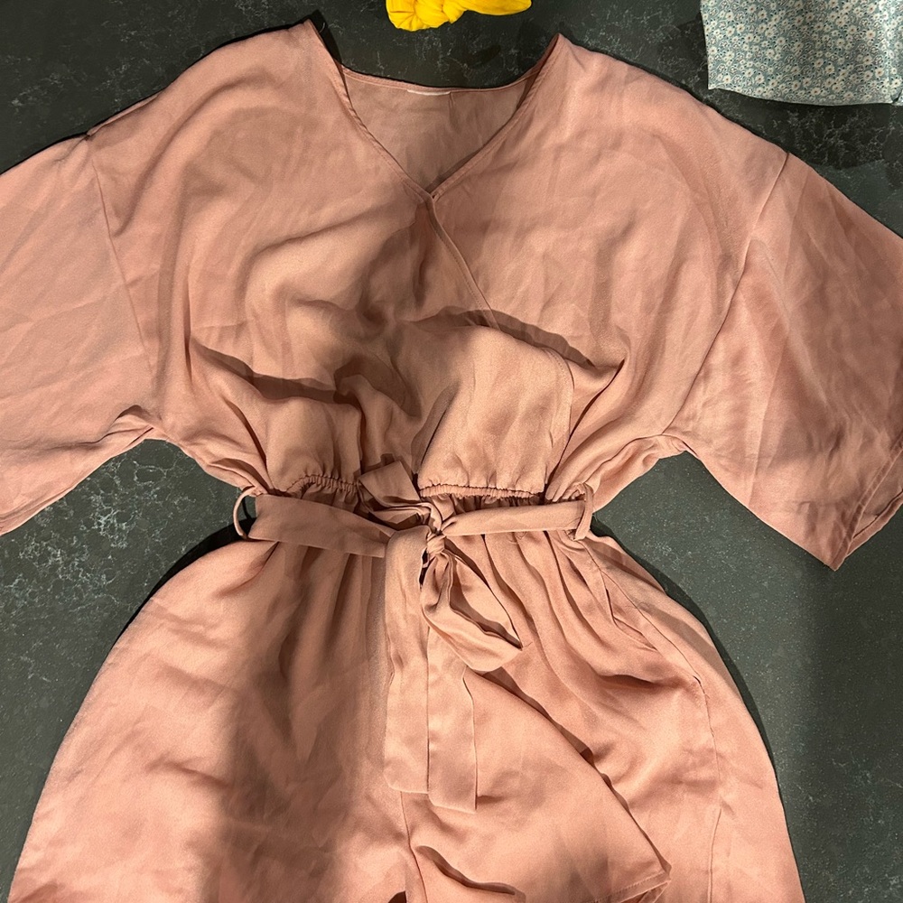 Pink romper